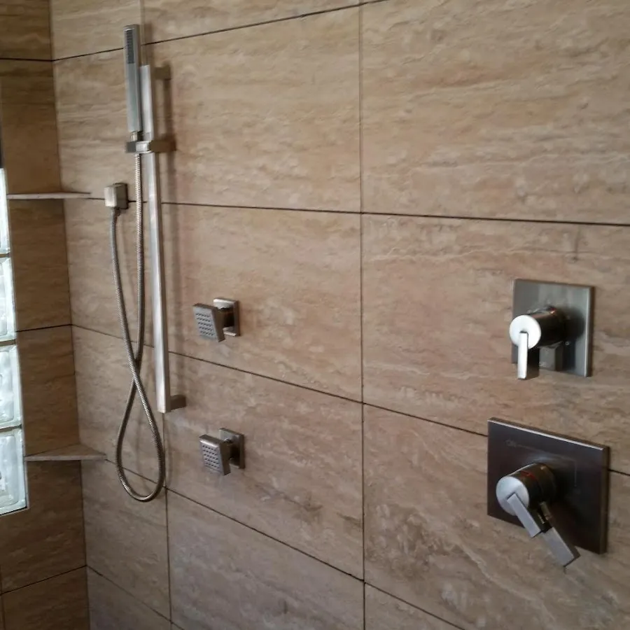 Shower fixture installation for Water Heater Replacement in Elk Ridge